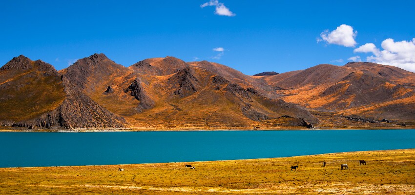 Yamdrok-tso Tibet