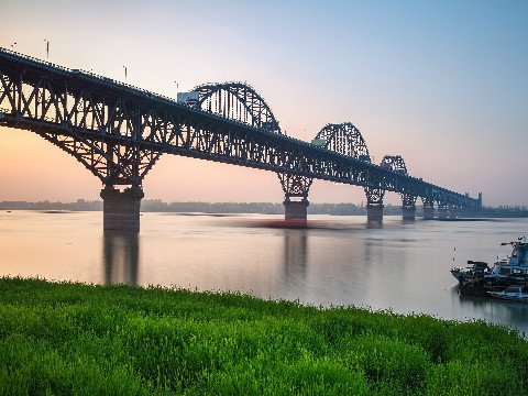 die Yangtze-Brücke 
