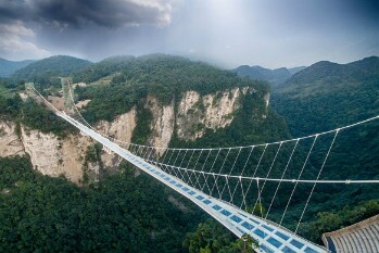 Zhangjiajie Glasbrücke