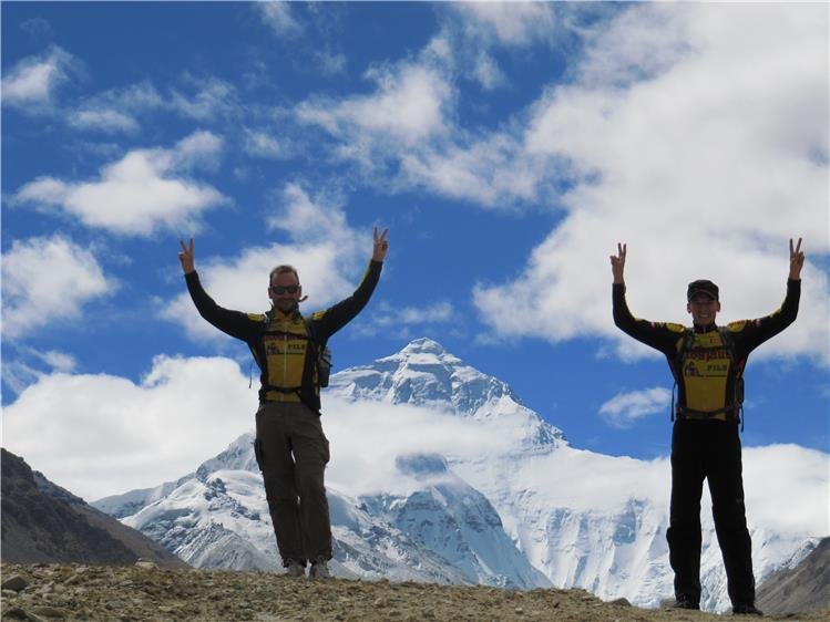 Vor dem Mount Everest