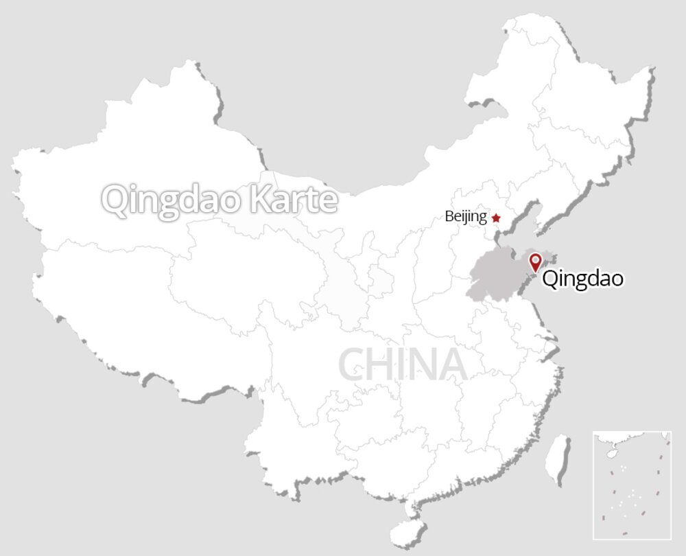 Qingdao Karte