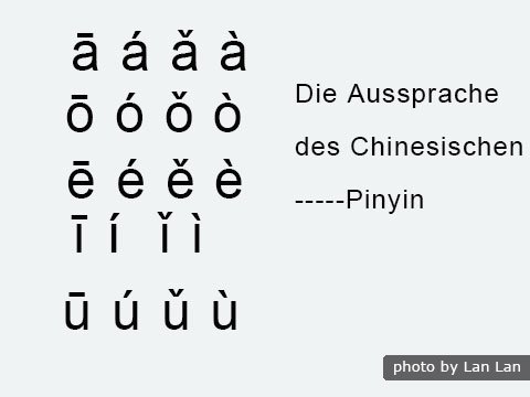 Aussprache des Chinesisch Aussprache des Chinesisch
