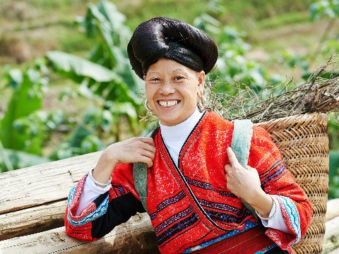 Yao Nationalität, die Meisten von denen im Südwesten China leben.