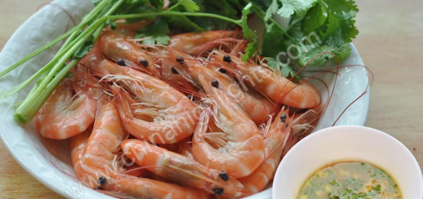 Boiled Prawns