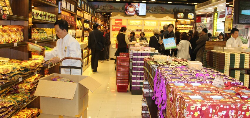 Shops in China