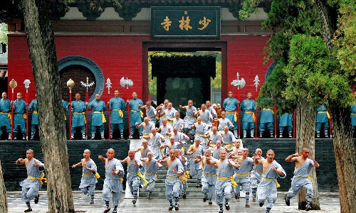 Chinesische alte Hauptstadt und Yangtse