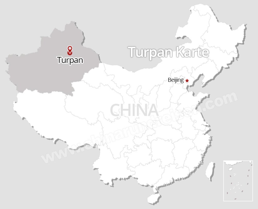 Turpan Karte