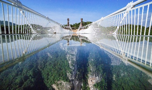 Zhangjiajie Glasbrücke
