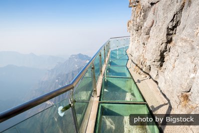 Zhangjiajie Tianmen Berg gläserner Weg