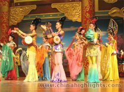 Der traditionelle Chinesische Tanz