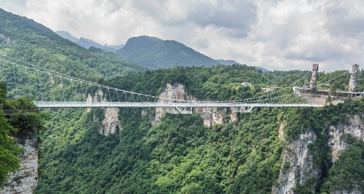 Zhangjiajie Glasbrücke