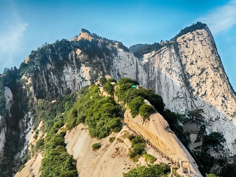 Xian Huashan Gebirge, Huashan Shaanxi