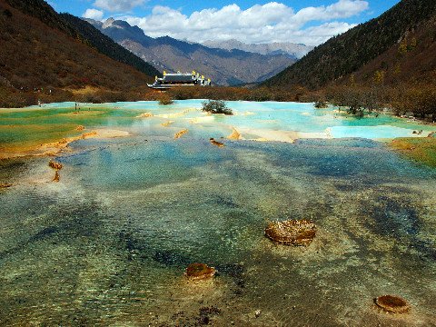 Huanglong landschaftlich-historisches Gebiet