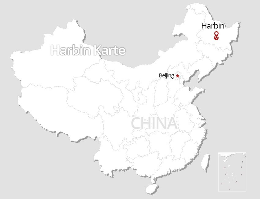 Harbin Karte