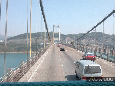 Hong Kong Tsing Ma Brücke