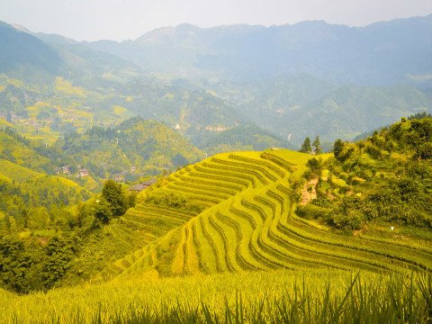 Guilin Yangshuo Longsheng Wanderrouten