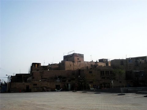 Die alte Stadt von Kashgar