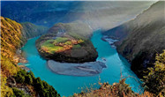 Der Nujiang Fluss