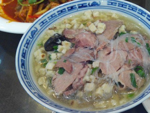Lammfleisch-Paomo in Xi’an