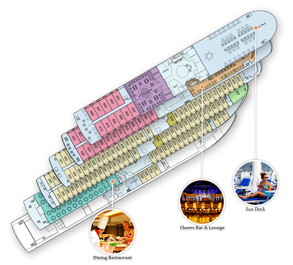 Deck Plan von Century Legend